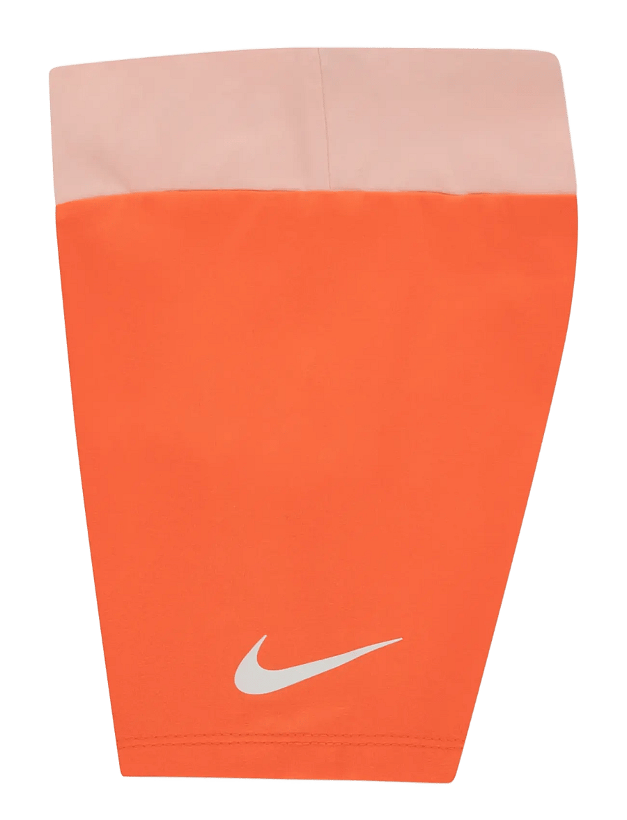 Nike - NIKE TEE & CROSSOVER BIKE SHORT - 2-delat set - orange - 2
