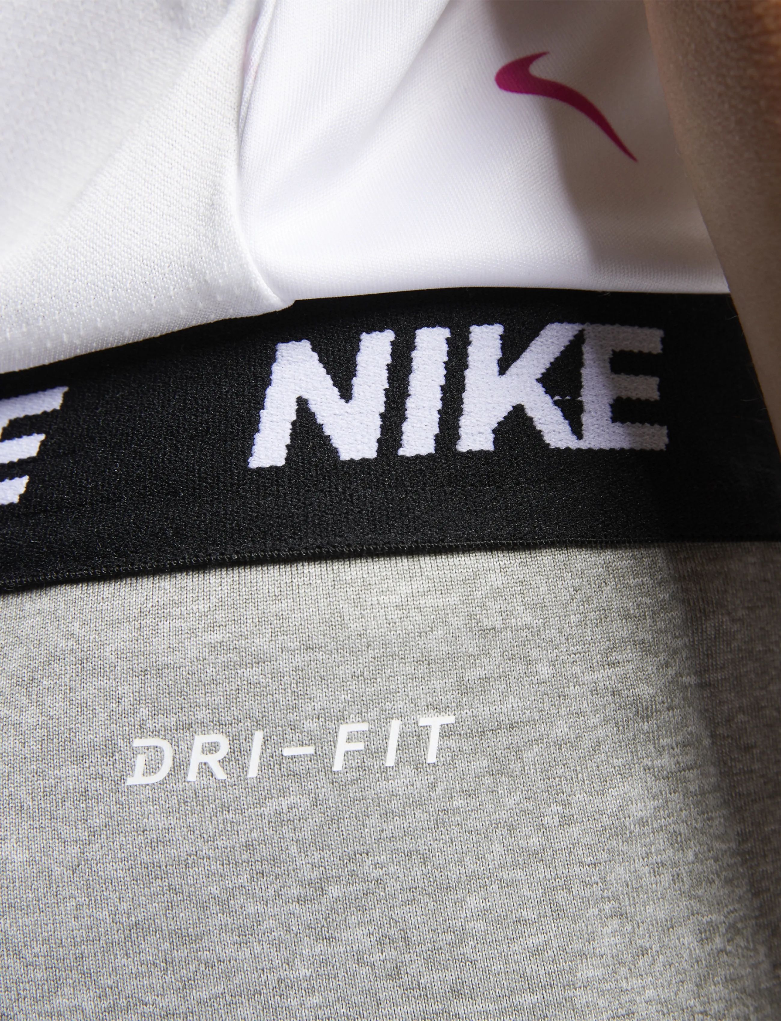 Nike - Nike DRI-FIT LEGGING - juoksu- & treenitrikoot - dk grey heather - 5