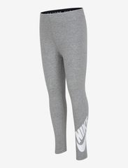 Nike - G NSW LEG A SEE LEGGING - leggingsit - dk grey heather - 2