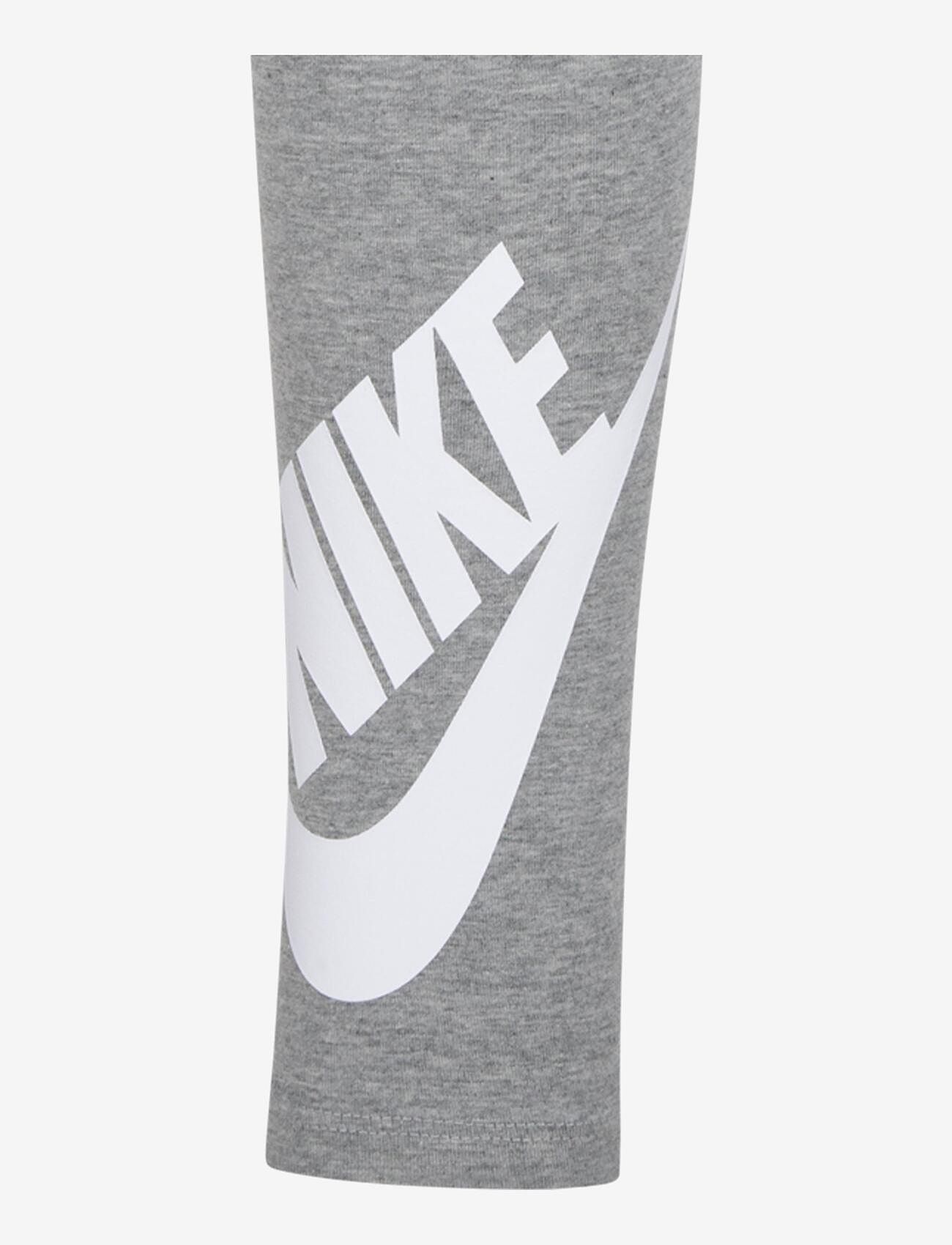 Nike - Nike Sportswear Leg-A-See Leggings - leggings - dk grey heather - 4