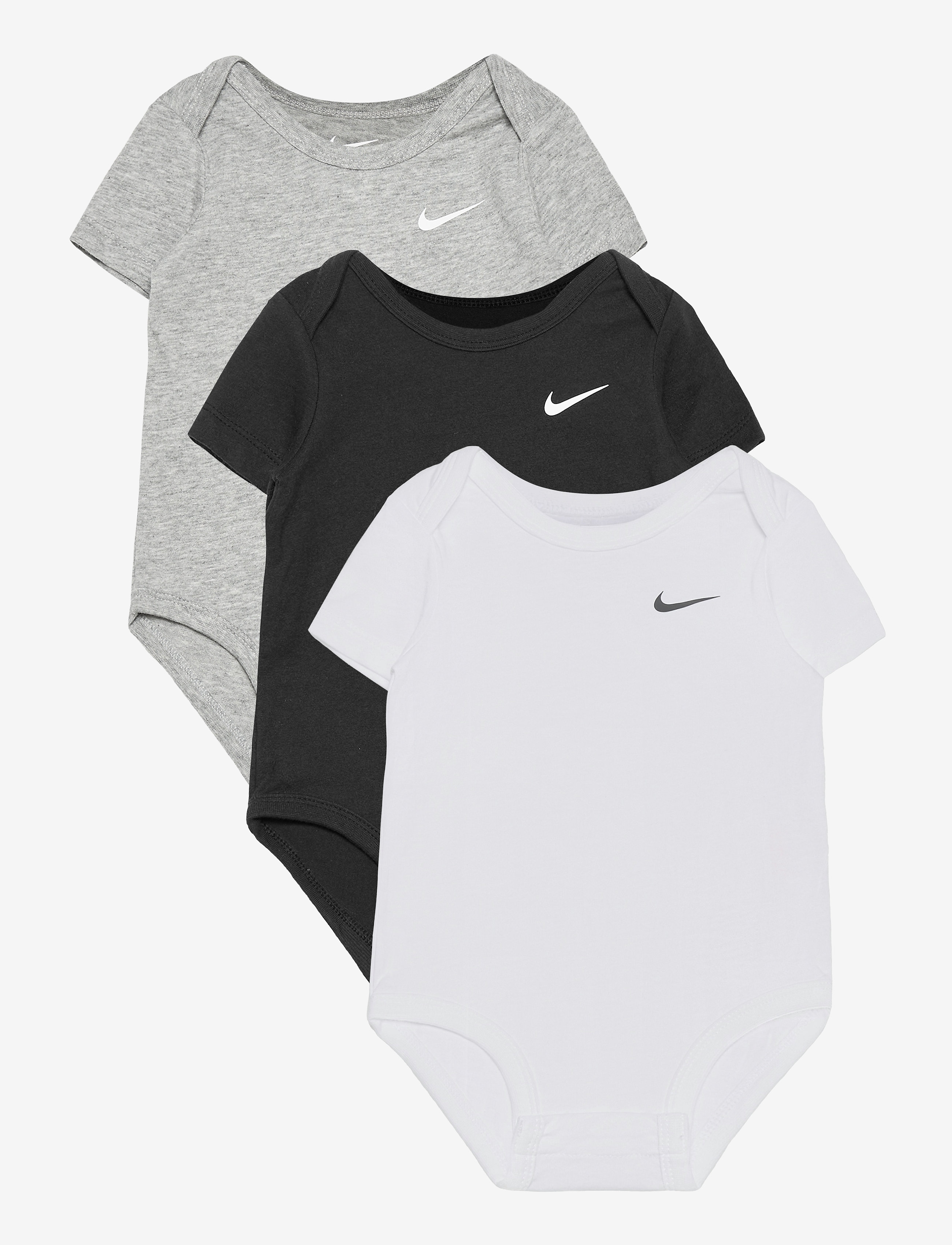NIKE Nike 3Pk Swoosh Bodysuit Patterned - 62-68 - Kinder