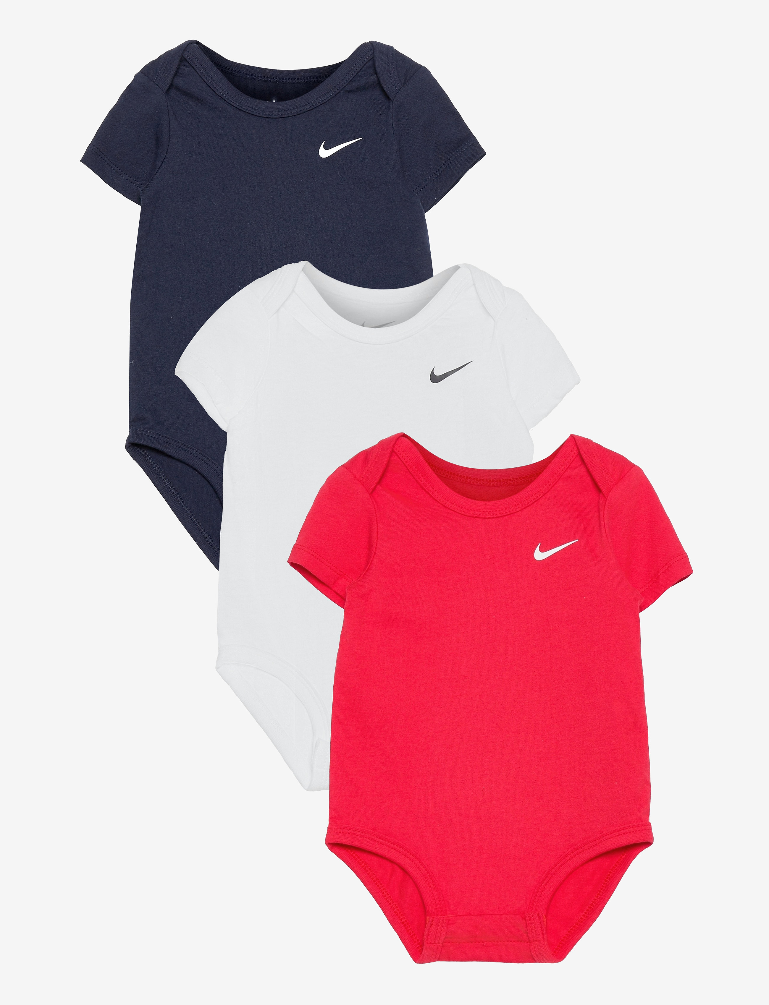 NIKE Nike 3Pk Swoosh Bodysuit Patterned - 56-62 - Kinder