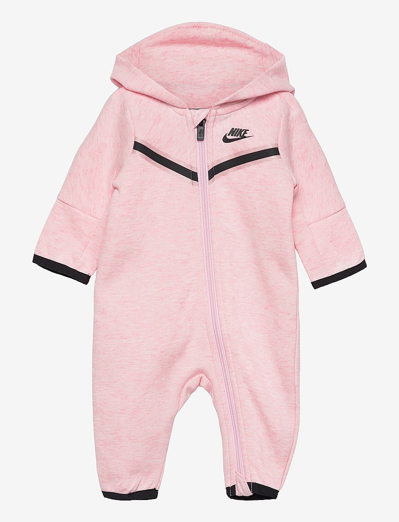 Nike - TECH FLEECE COVERALL - ytterkläder - pink foam heather - 0