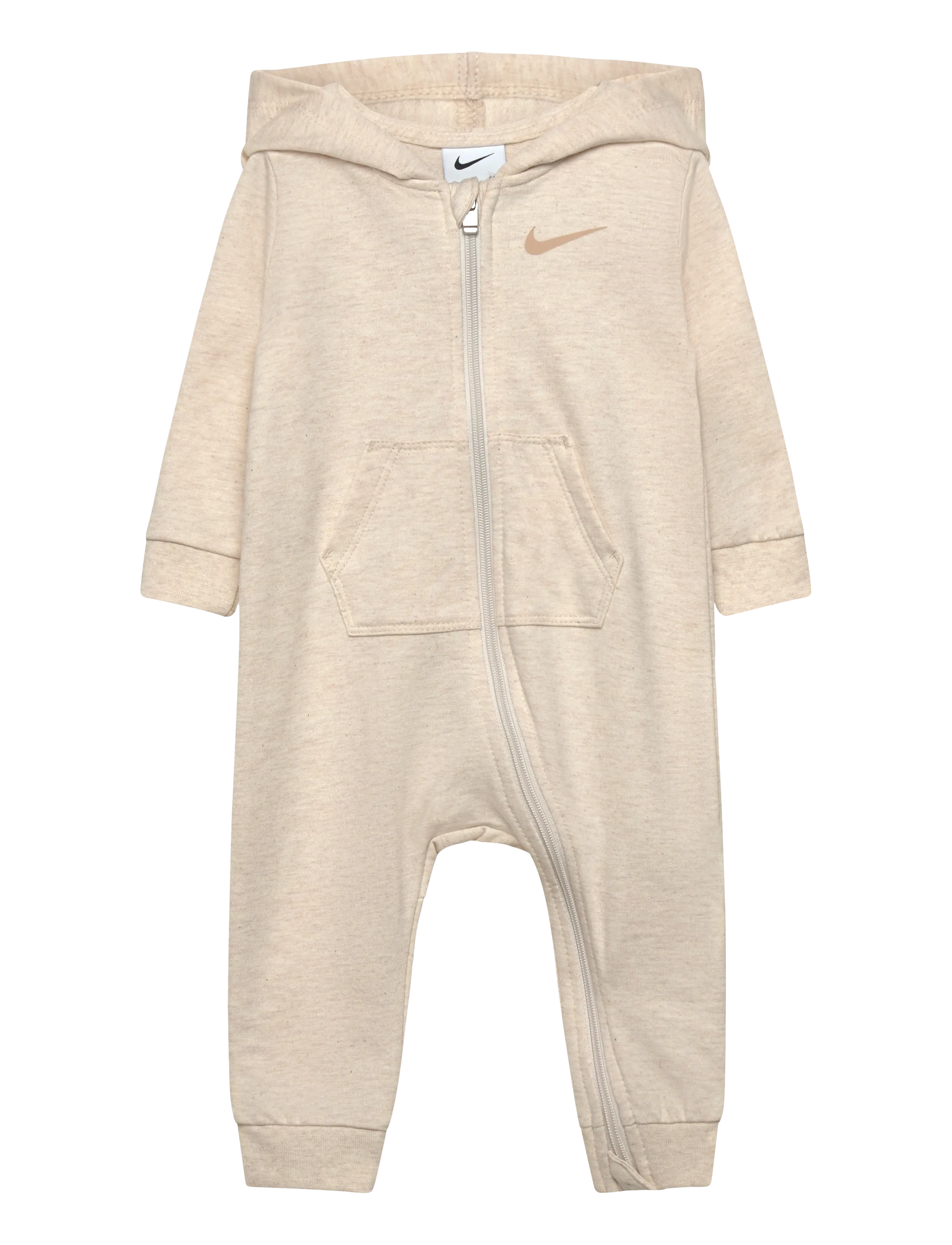 Nike CO-COVERALL - Buksedragter - PALE IVORY HEATHER / cream
