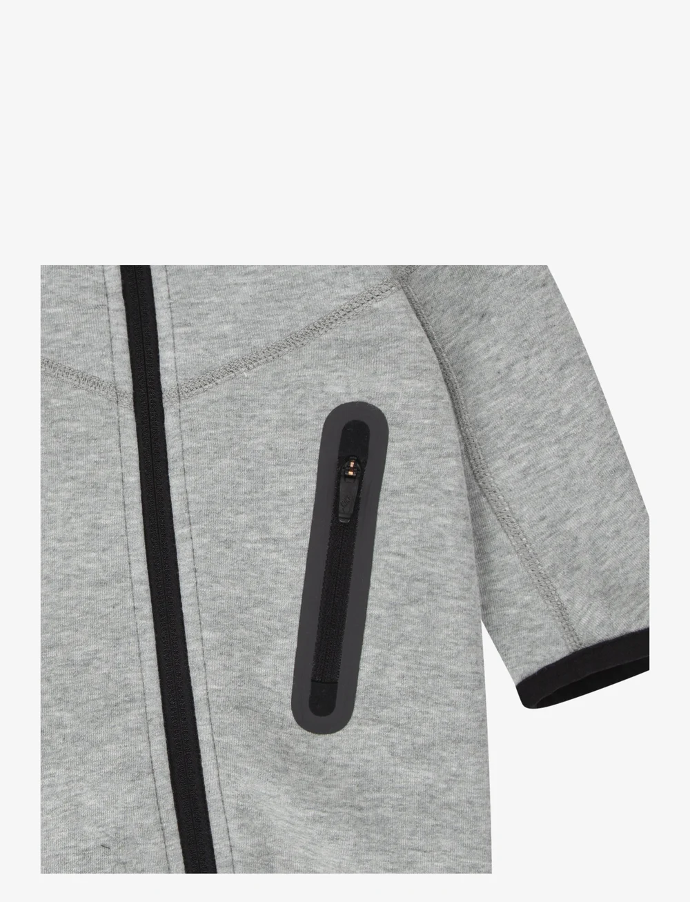 Nike - CO-COVERALL - långärmade bodysuits - dk grey heather - 2