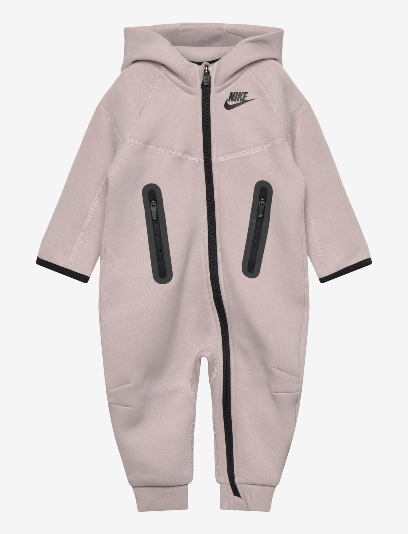 Nike - NKN TECH FLEECE HOODED COVERAL - pikkade varrukatega - platinum violet - 0