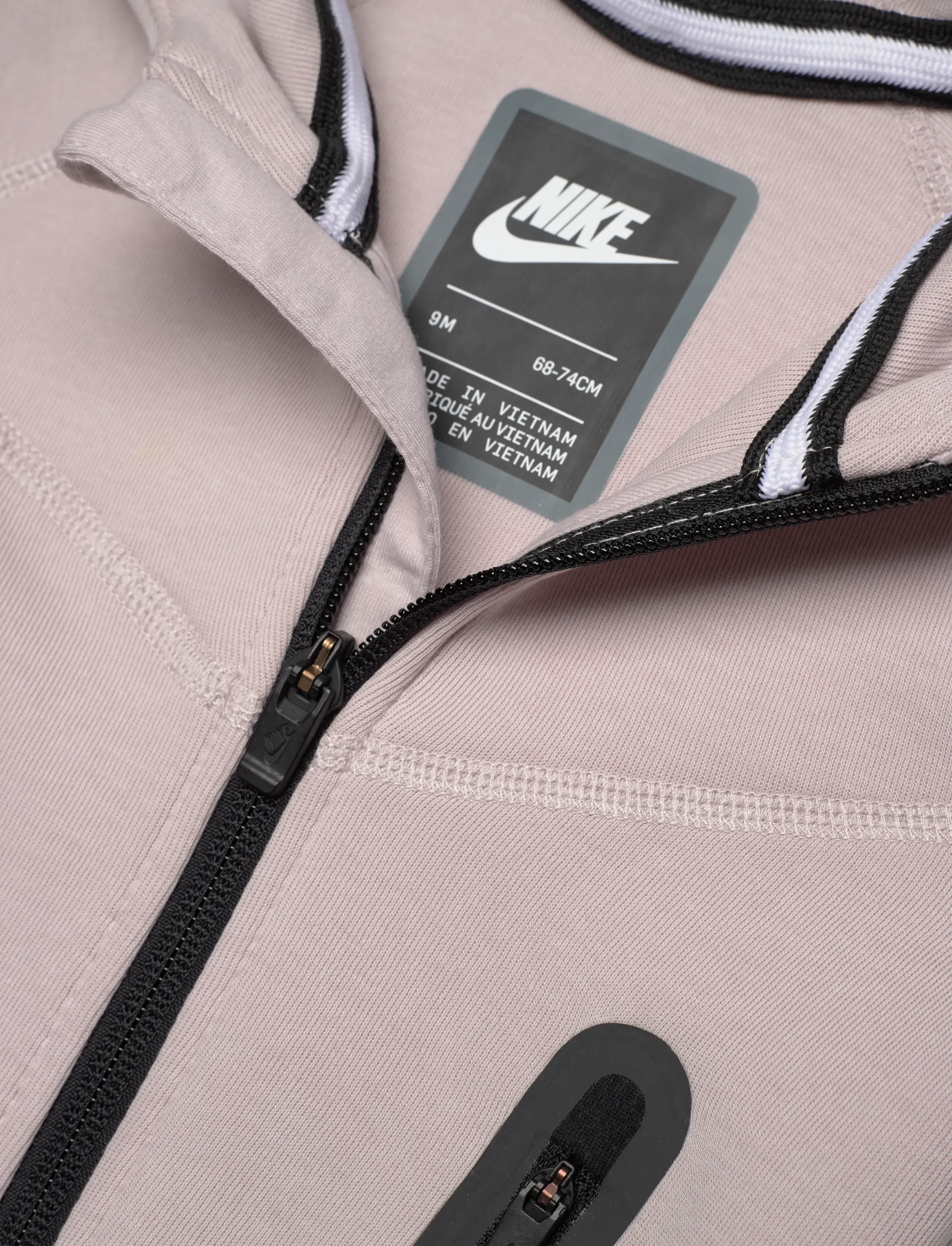 Nike - NIKE TECH FLEECE HOODED COVERAL - langärmelig - platinum violet - 2