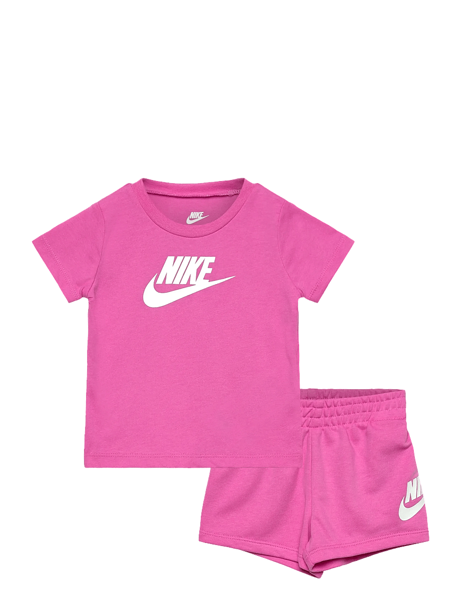 Nike - NIKE KNIT SHORT SET - 2-teilige sets - playful pink - 0