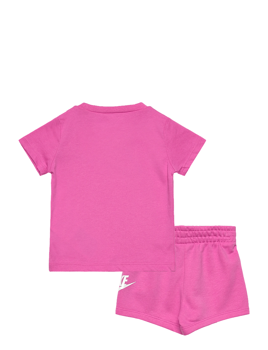Nike - NIKE KNIT SHORT SET - 2-teilige sets - playful pink - 1