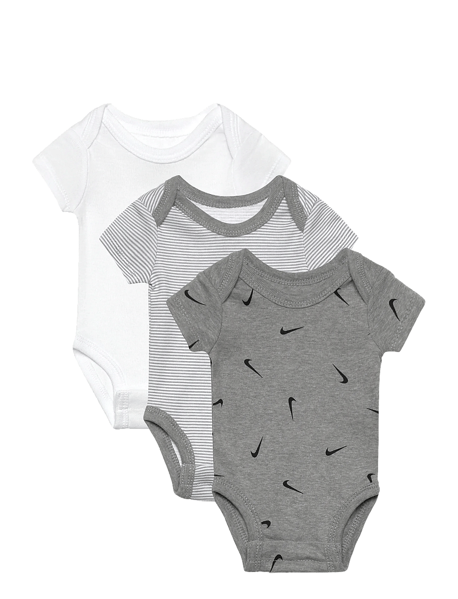 Nike - 3R-3PK BODYSUIT - dark grey heather - 0