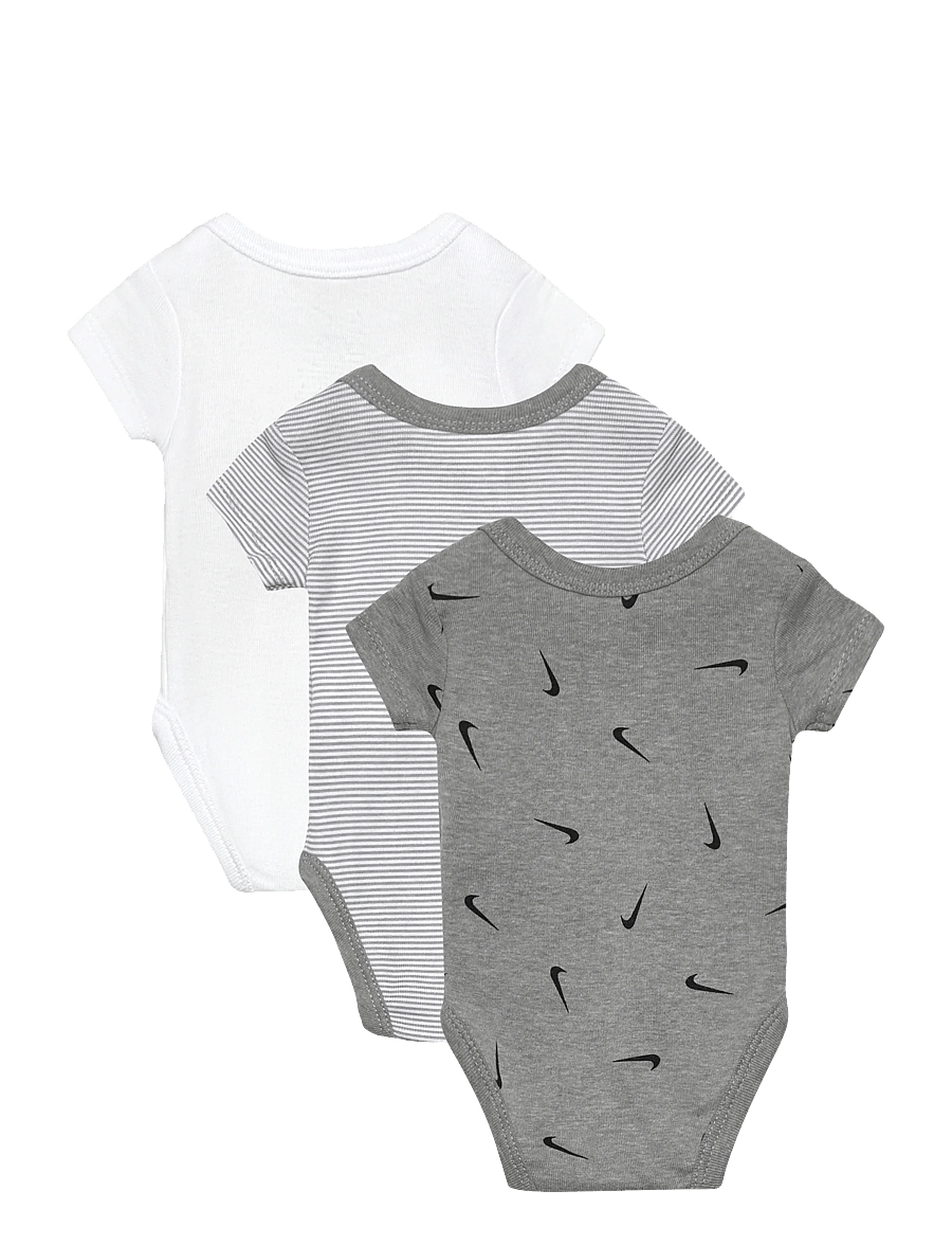 Nike - 3R-3PK BODYSUIT - dark grey heather - 1