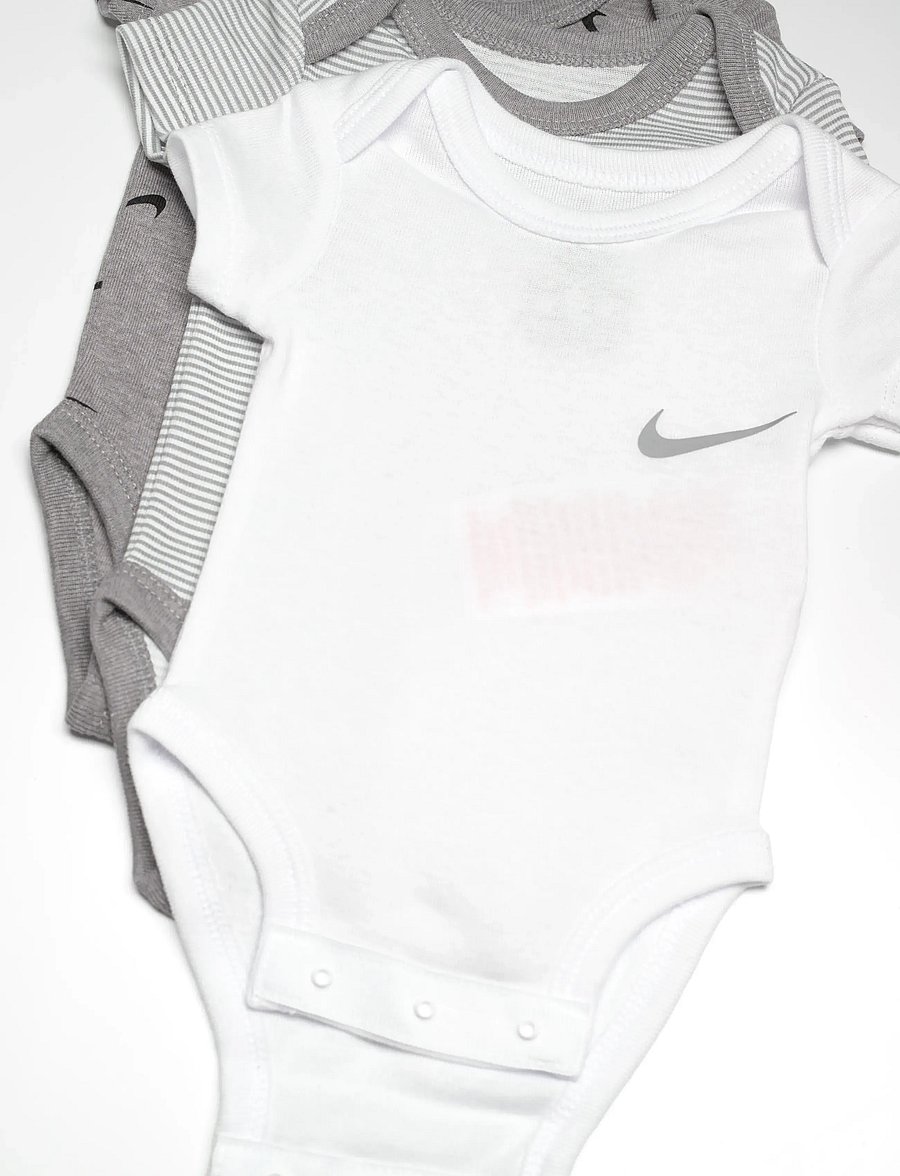 Nike - 3R-3PK BODYSUIT - dark grey heather - 2