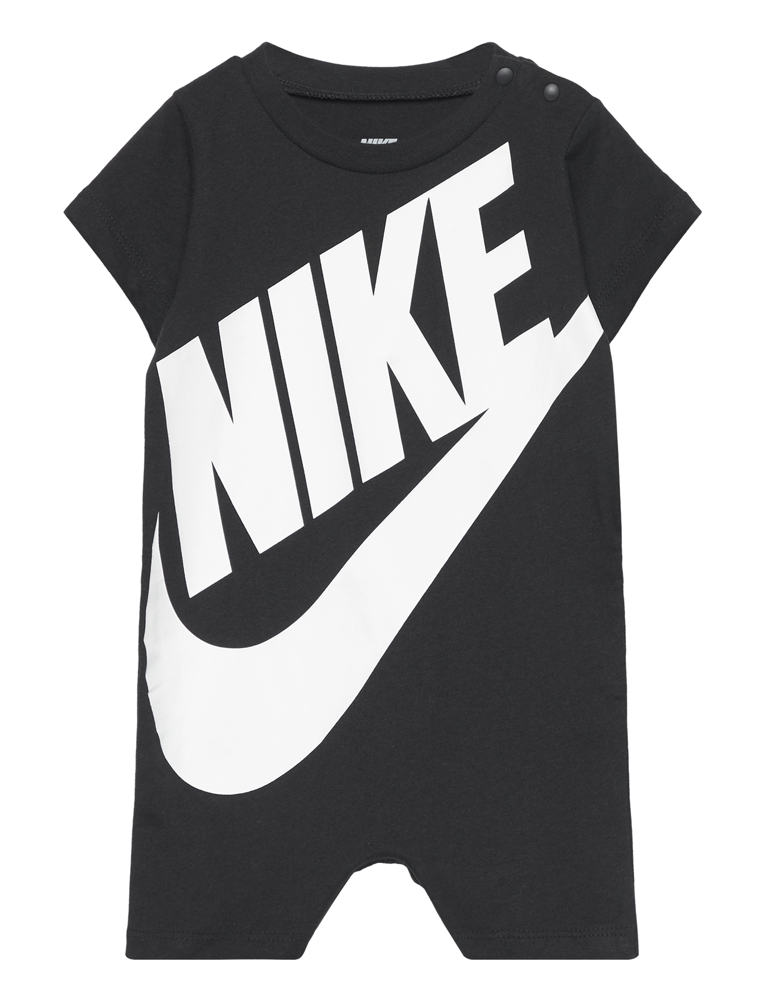 Nike Nike Baby Knit Romper, 86/92, Black, Bodysuits > Kortærmede, Børn