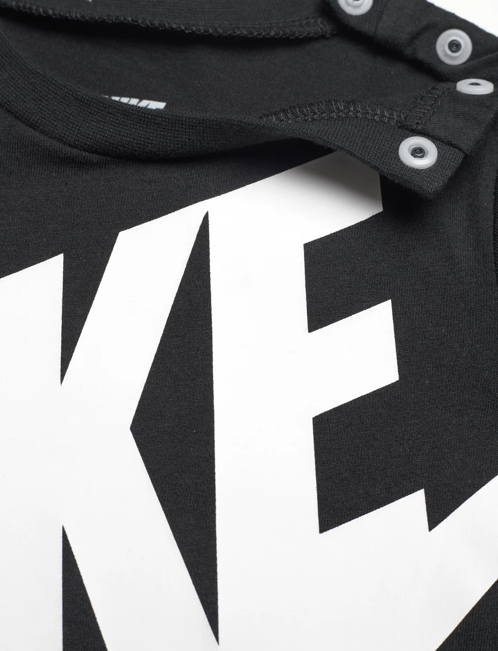 Nike - R1-BABY KNIT ROMPER - kortærmede heldragter - black - 2