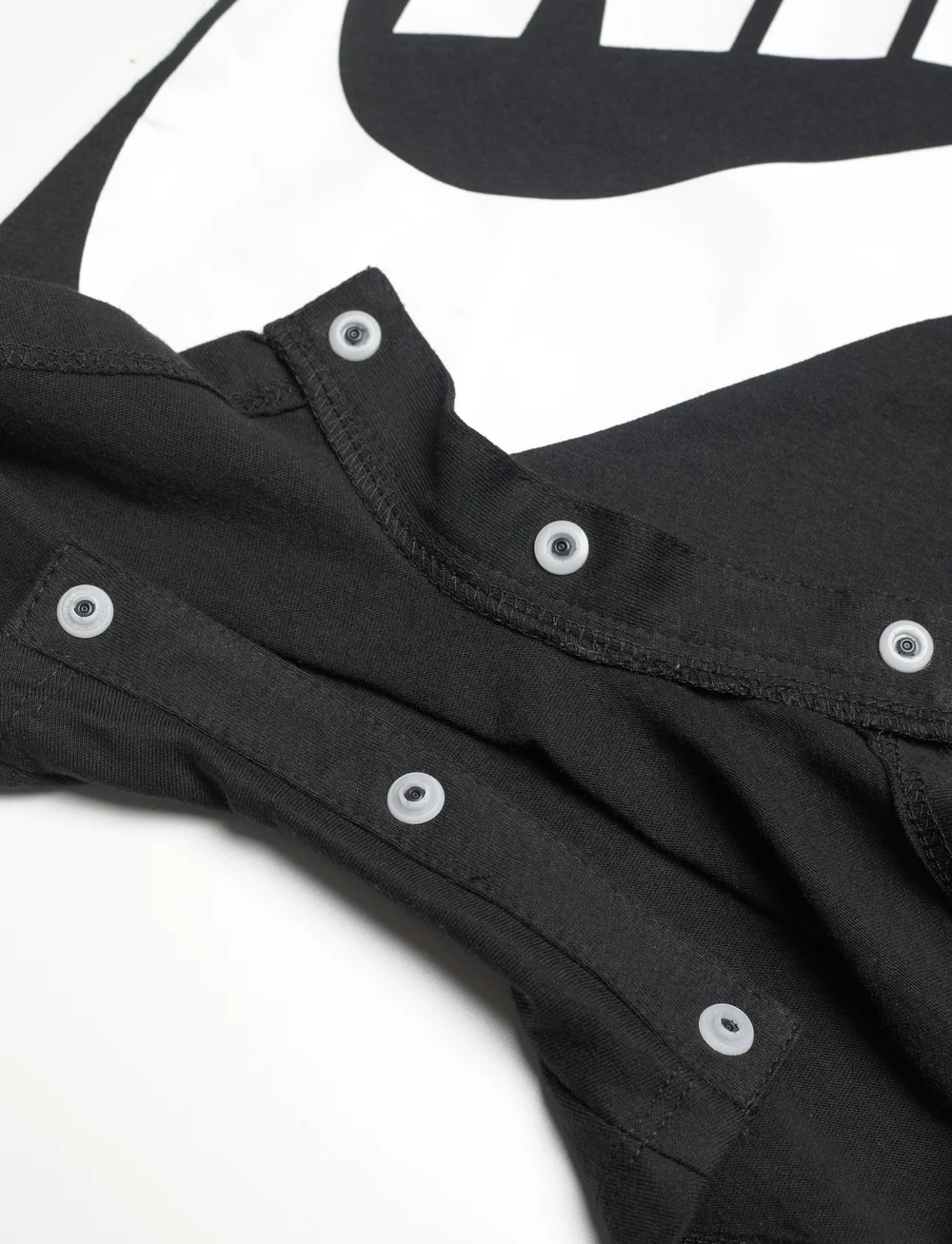 Nike - R1-BABY KNIT ROMPER - kortærmede heldragter - black - 3