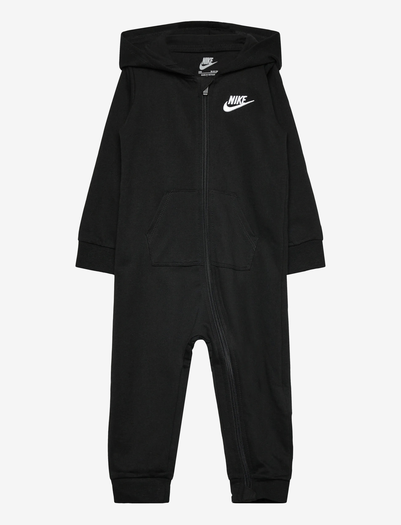 Nike - CO-COVERALL - långärmade bodysuits - black - 0
