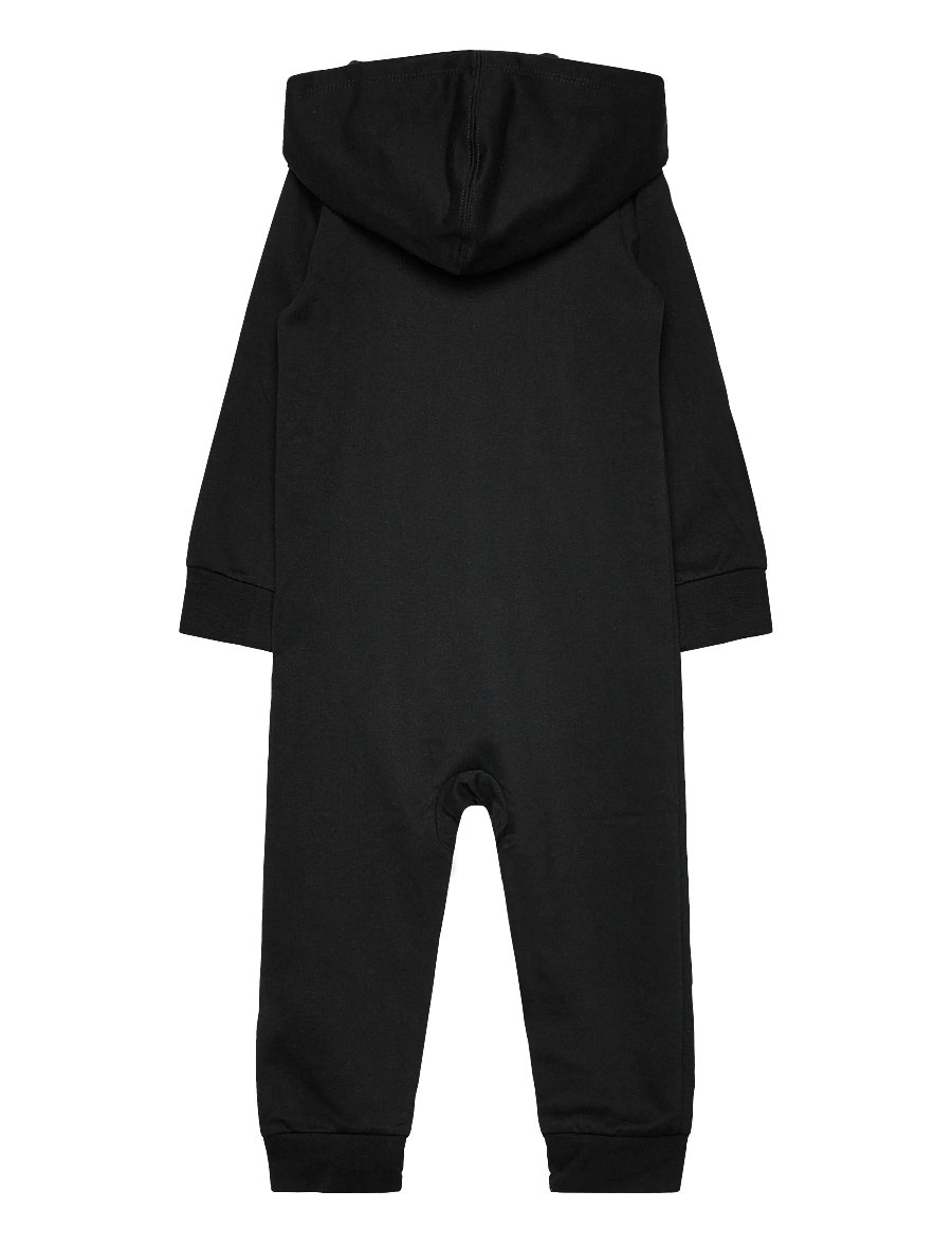 Nike - NIKE BABY FRENCH TERRY COVERALL - langærmede heldragter - black - 1