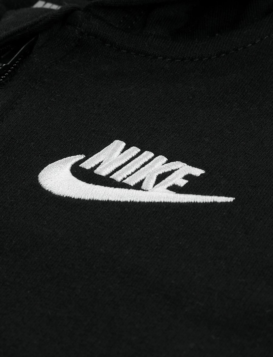 Nike - NIKE BABY FRENCH TERRY COVERALL - langärmelig - black - 2