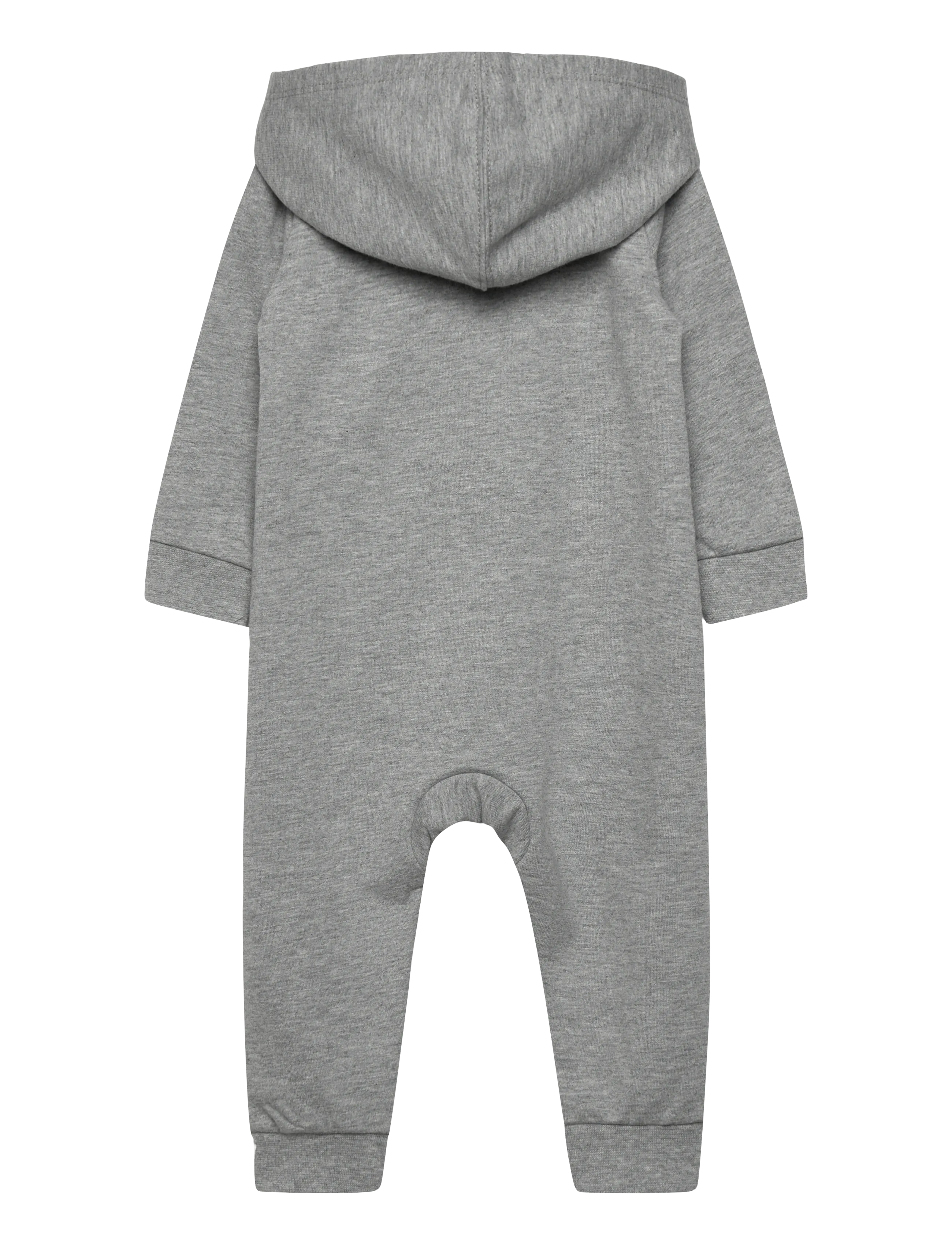 Nike - NKN BABY FRENCH TERRY COVERALL - langærmede heldragter - grey heather - 1