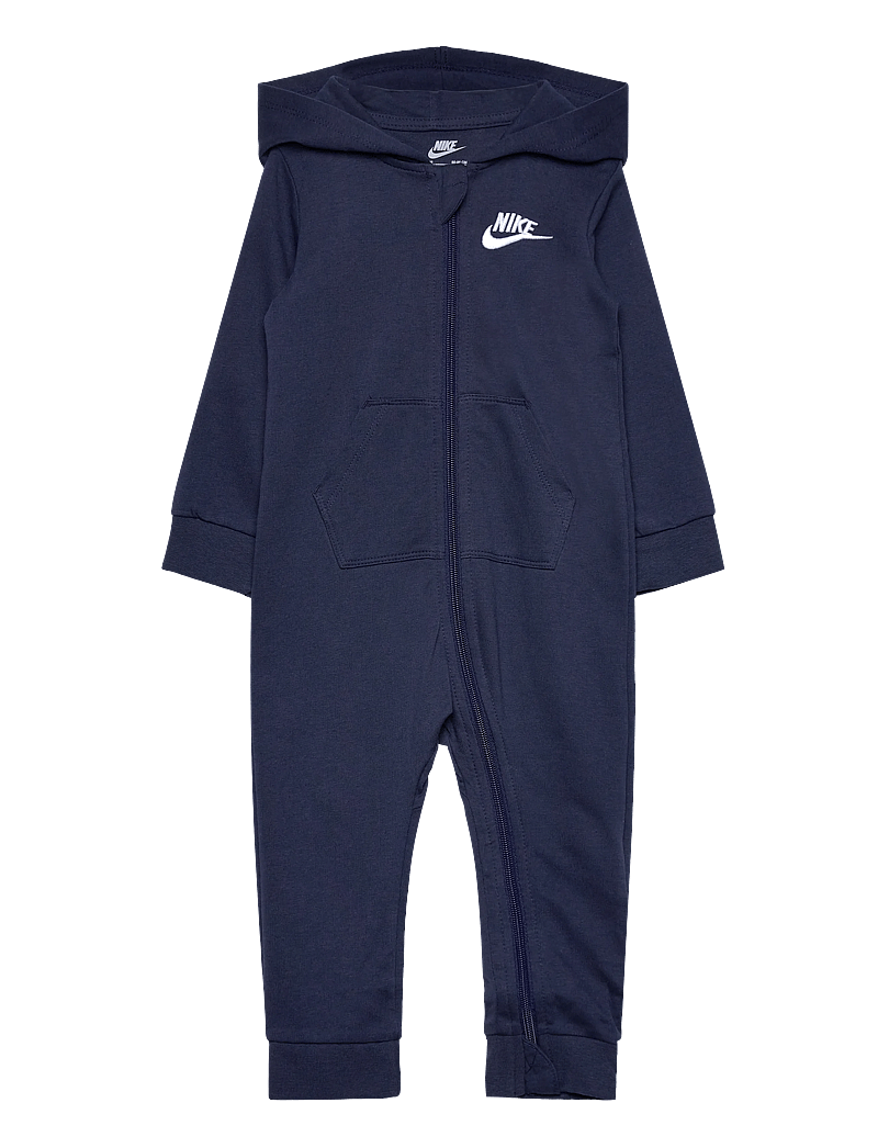 Nike - NKN BABY FRENCH TERRY COVERALL - long-sleeved - midnight navy - 0