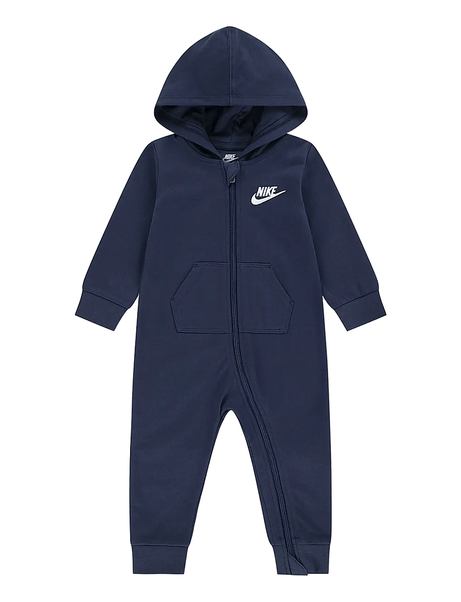 Nike - NIKE BABY FRENCH TERRY COVERALL - langärmelig - midnight navy - 0