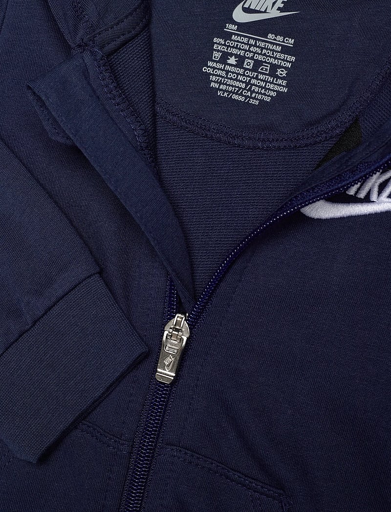 Nike - NKN BABY FRENCH TERRY COVERALL - long-sleeved - midnight navy - 2