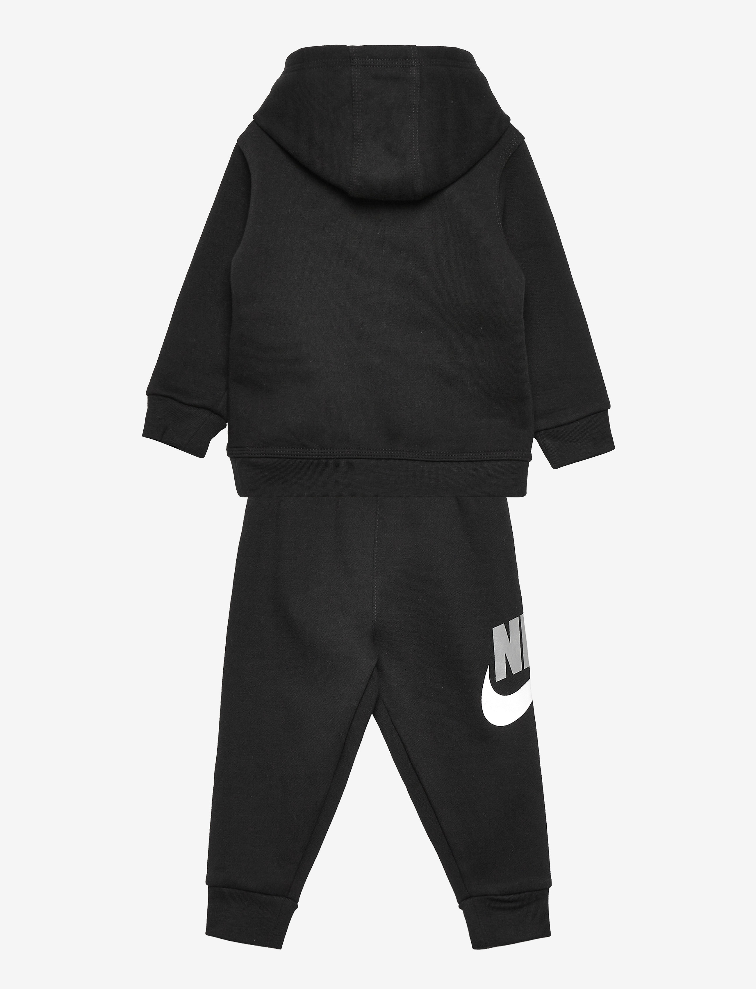 Nike - NKB CLUB HBR PO JOGGER SET - black/light smoke gray - 1