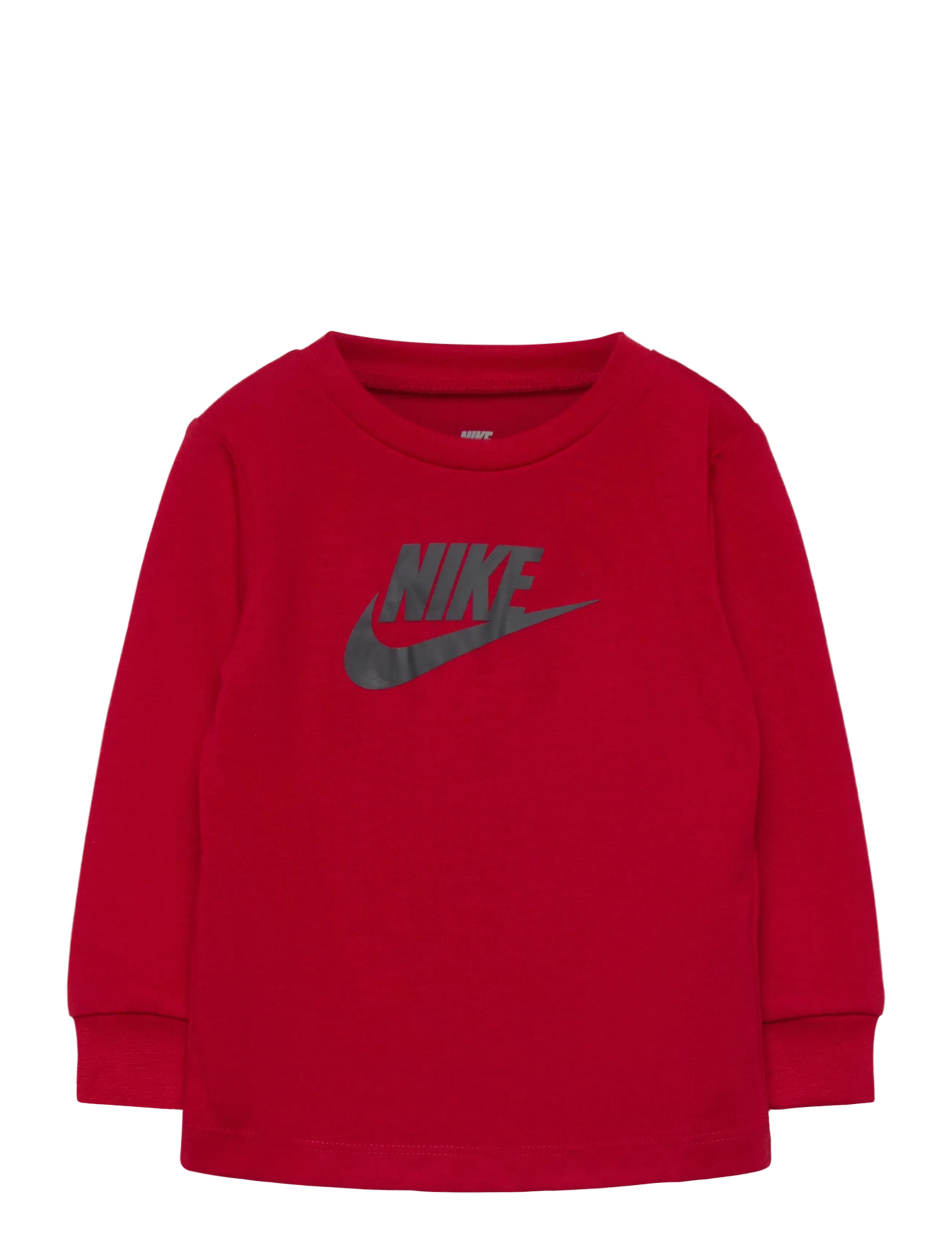 Nike Nike Long Sleeve Graphic T-Shirt, 86/92 cm, Red, T-Shirts > Langærmede T-shirts, Børn