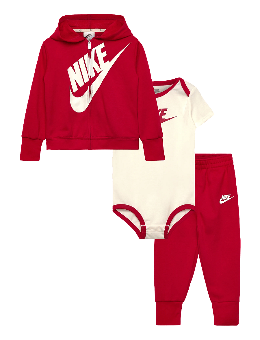 Nike - NIKE SUSTAINABLE 3PC SET - komplekti ar augšdaļu - gym red - 0