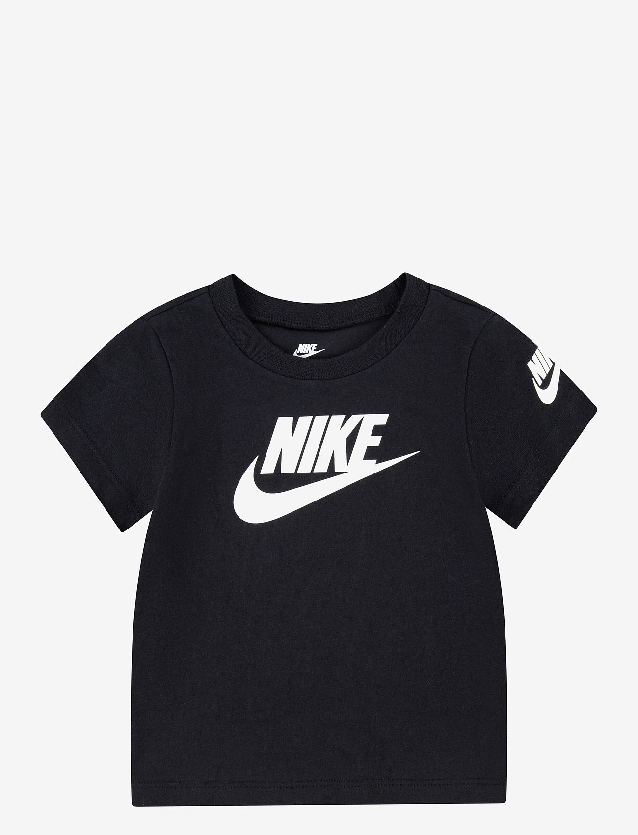 Nike - TE-S/S TEE - kortärmade t-shirts - black(white) - 0