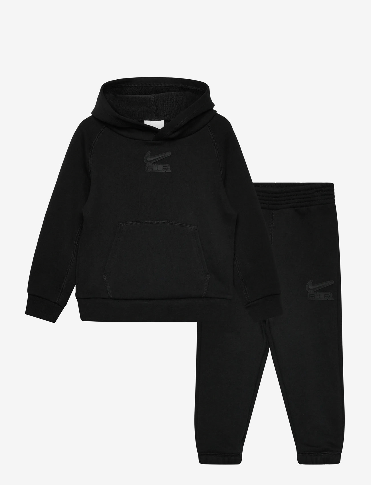 Nike - T8-FRENCH TERRY PANT SET - trainingsanzug - black - 0
