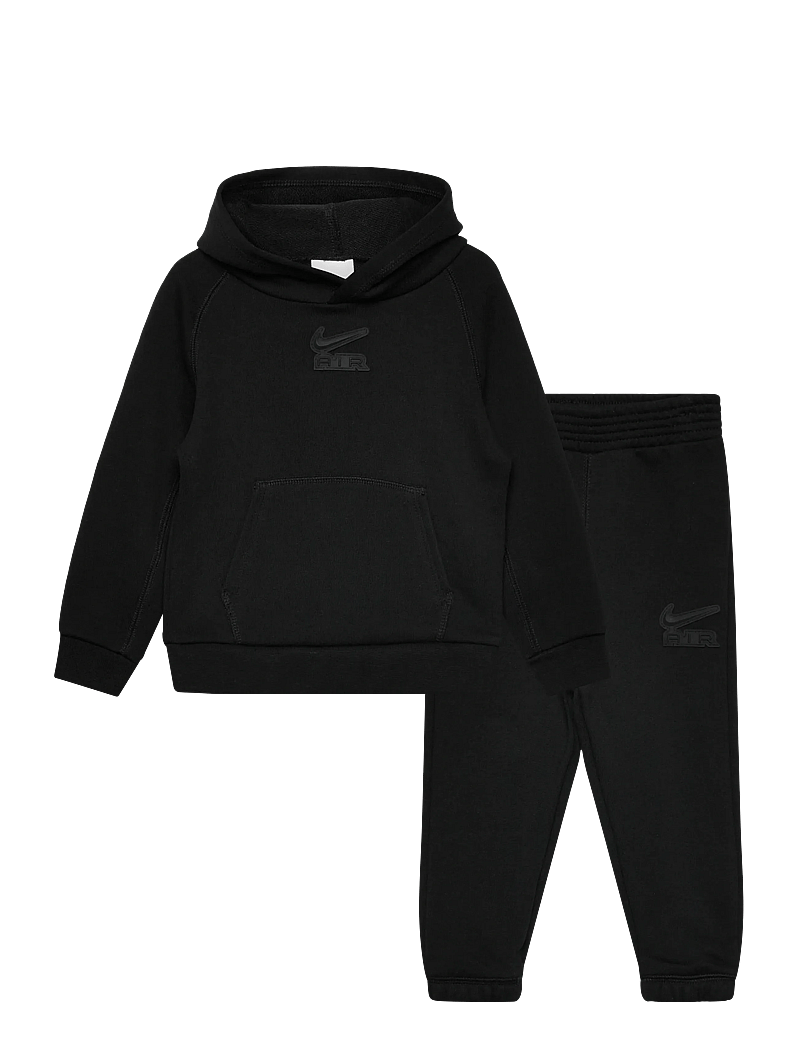 Nike - T8-FRENCH TERRY PANT SET - trainingsanzug - black - 0