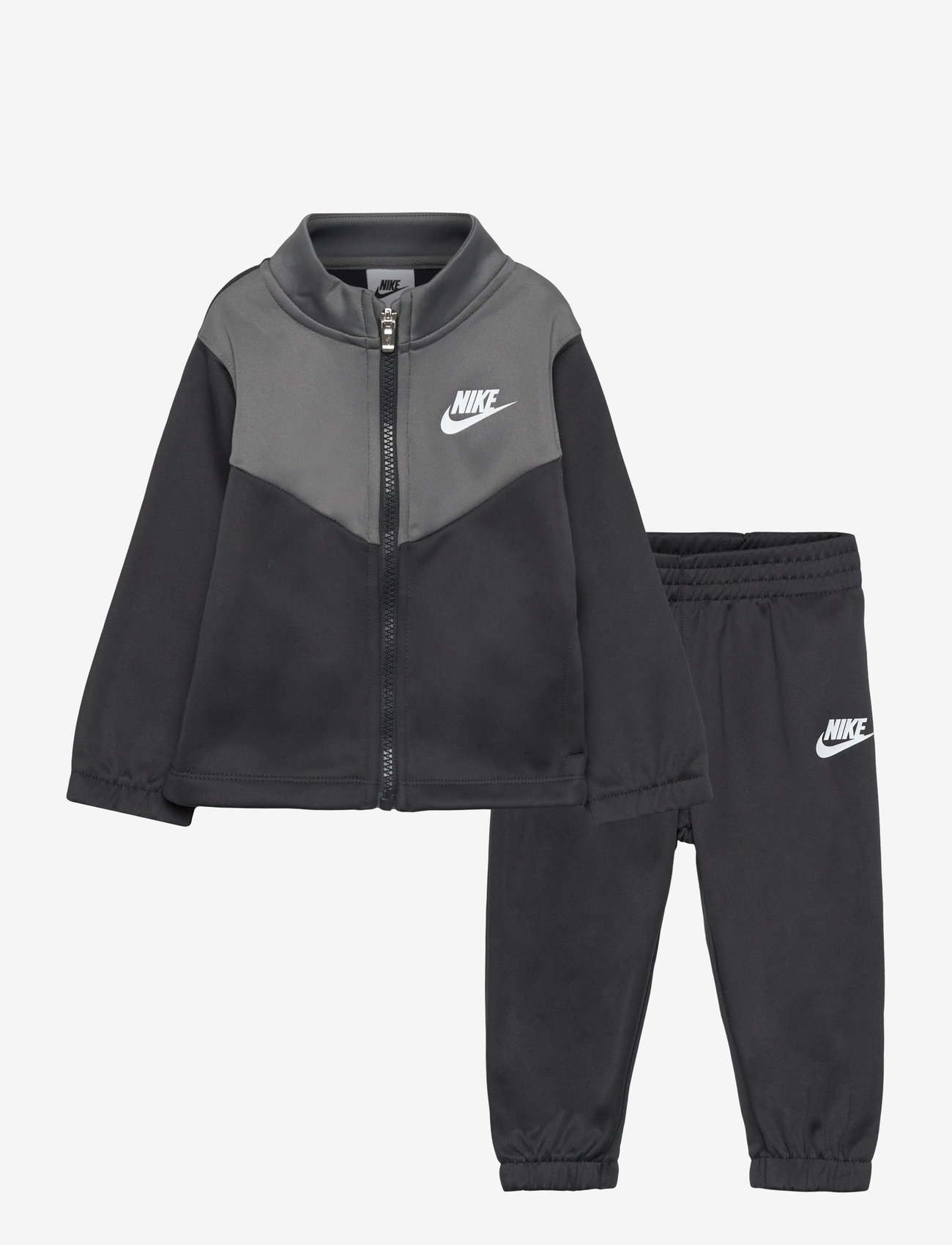 Nike - RE-TRICOT SET - trainingsanzug - anthracite - 0