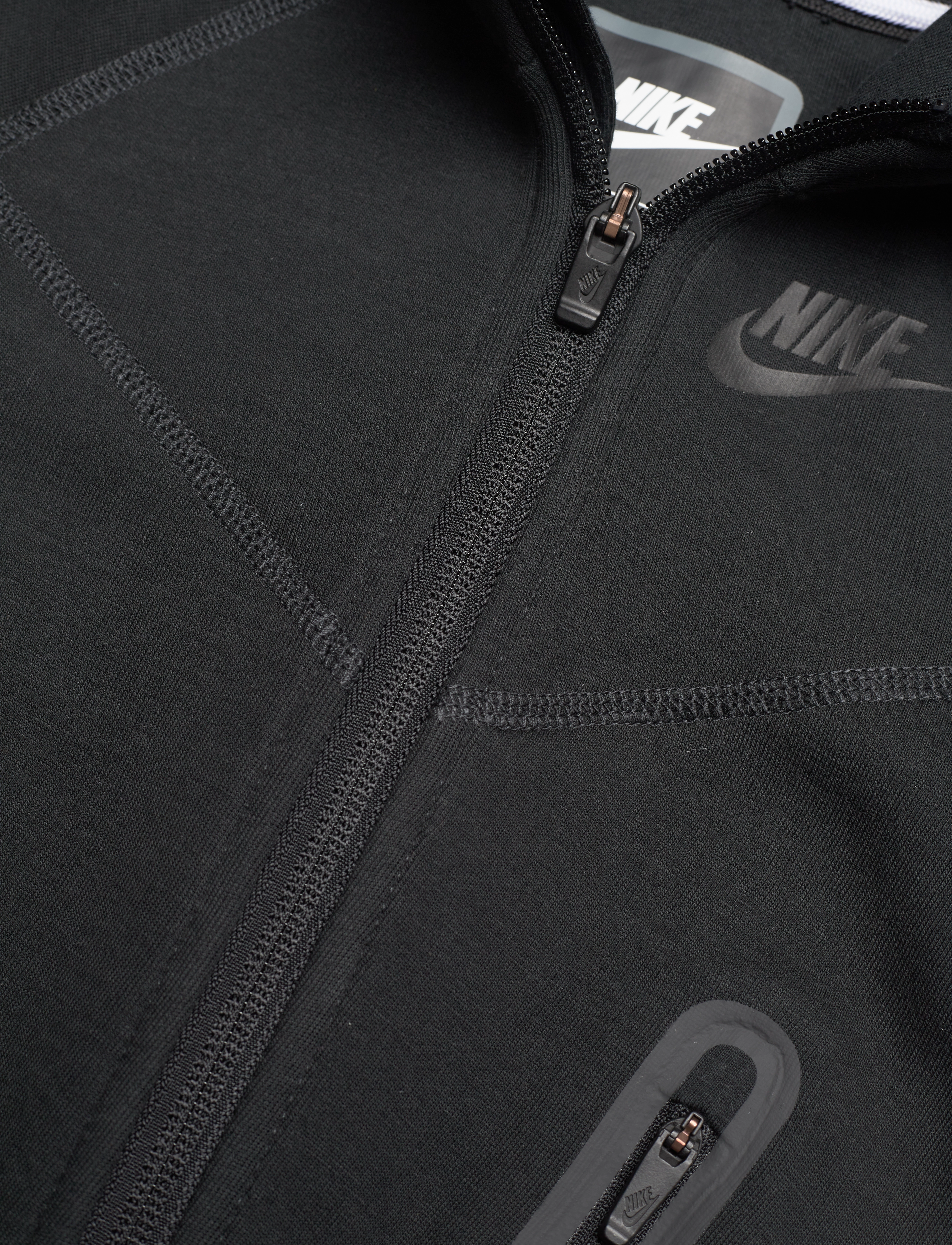 Nike - NIKE TECH FLEECE HOODED COVERAL - langærmede heldragter - black - 2