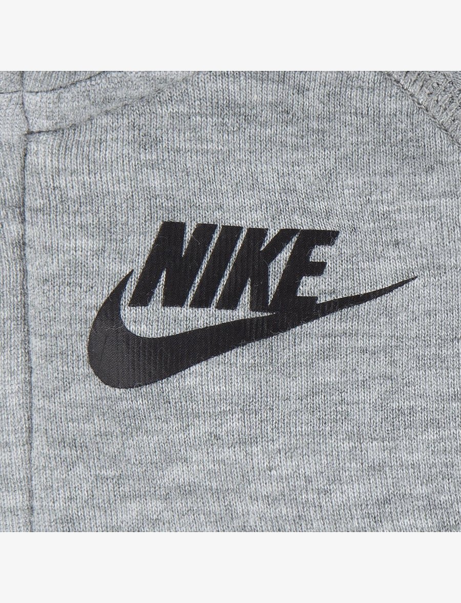 Nike - NIKE TECH FLEECE HOODED COVERAL - pikkade varrukatega - dk grey heather - 2
