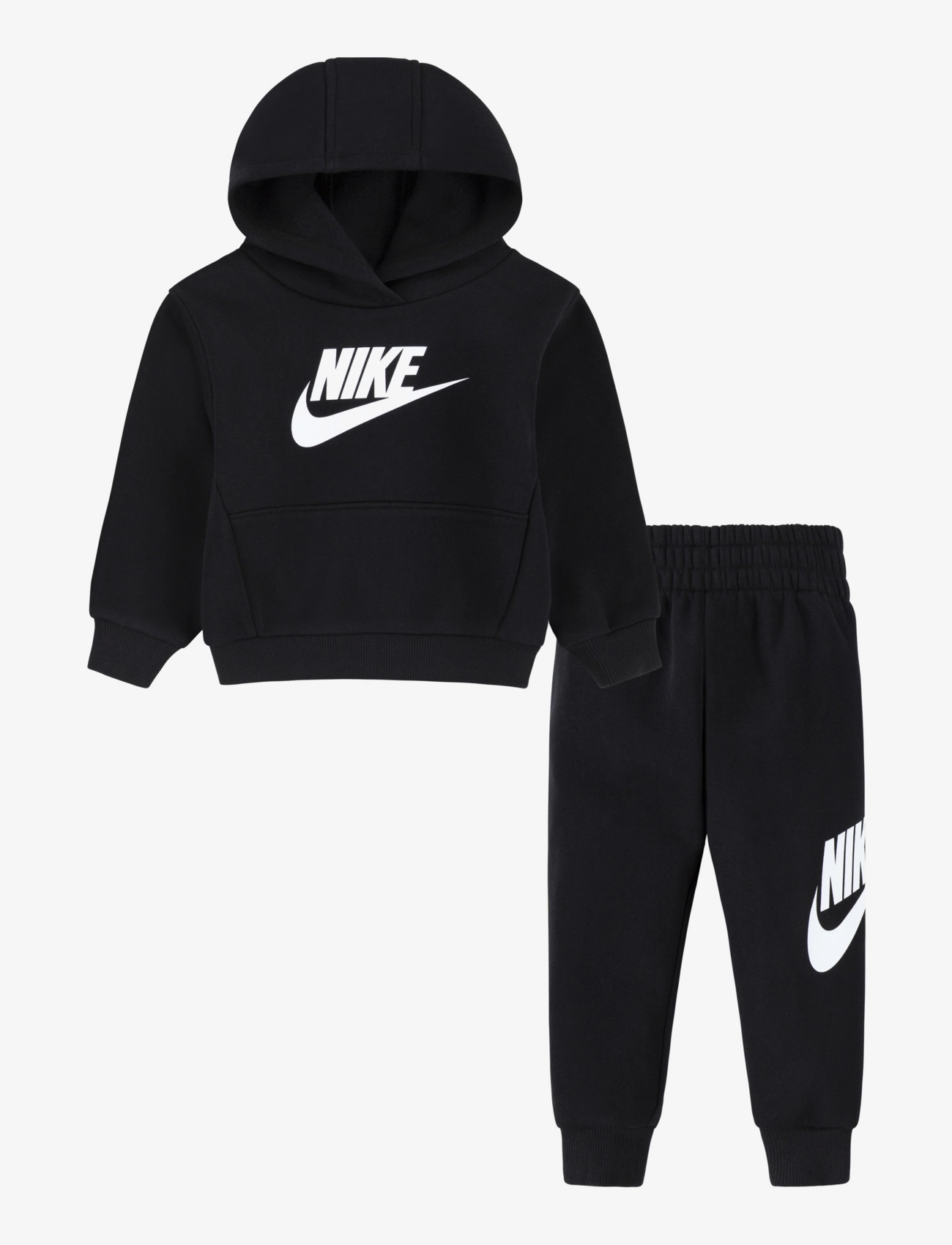 NIKE Nkn Club Fleece Set Schwarz - 80-86 - Kinder