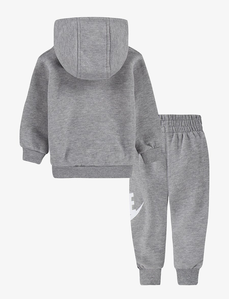 Nike - Nike Club Fleece Set - trainingsanzug - dk grey heather - 1
