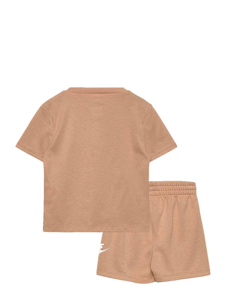 Nike - NIKE CLUB TEE & SHORT SET - 2-teilige sets - beige - 1