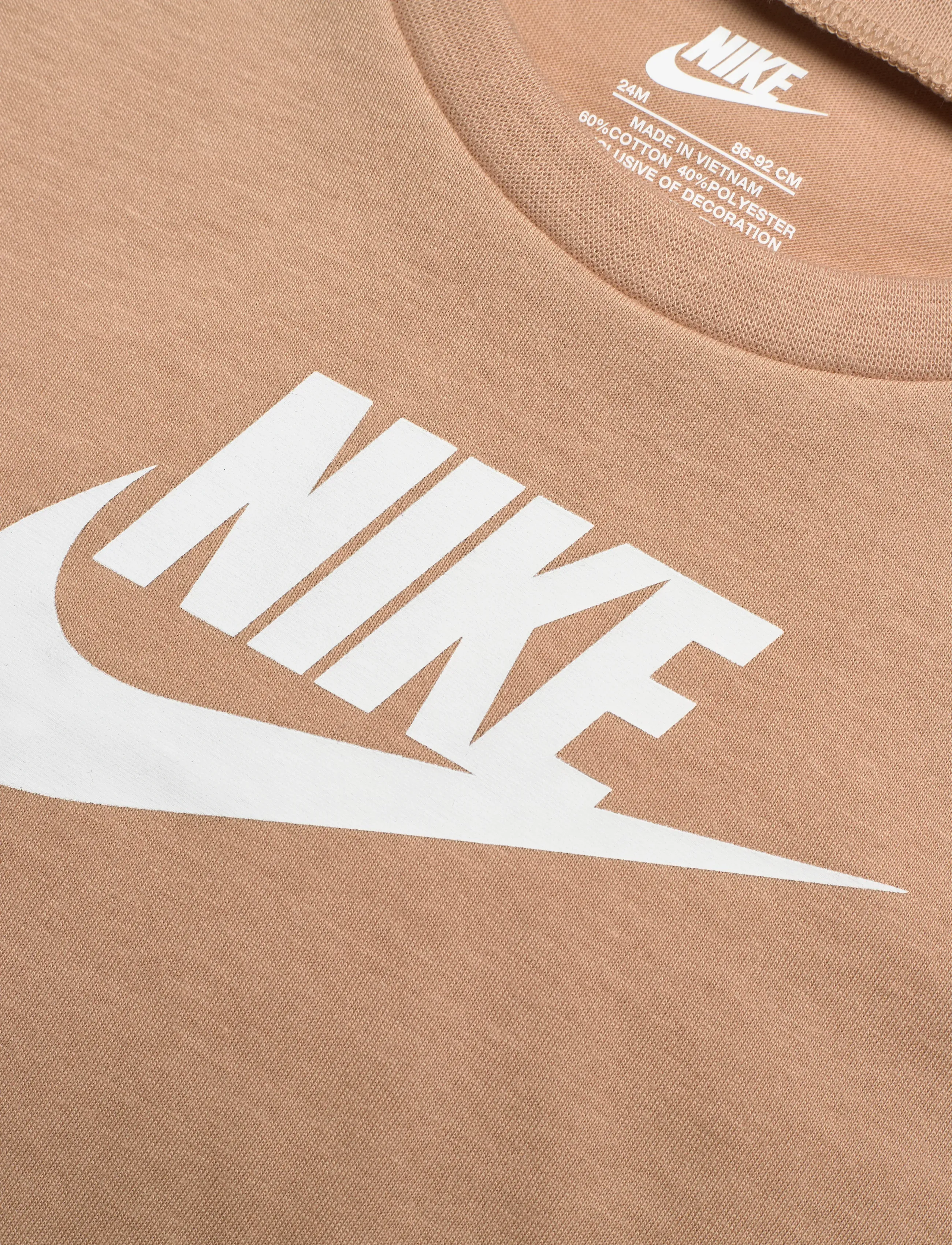 Nike - NIKE CLUB TEE & SHORT SET - 2-teilige sets - beige - 2