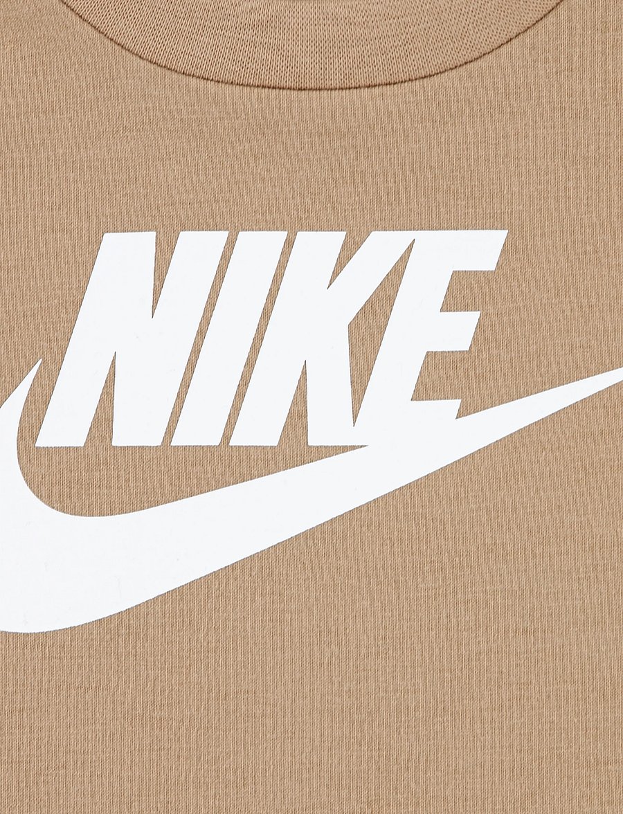 Nike - NIKE CLUB TEE & SHORT SET - 2-delat set - beige - 3