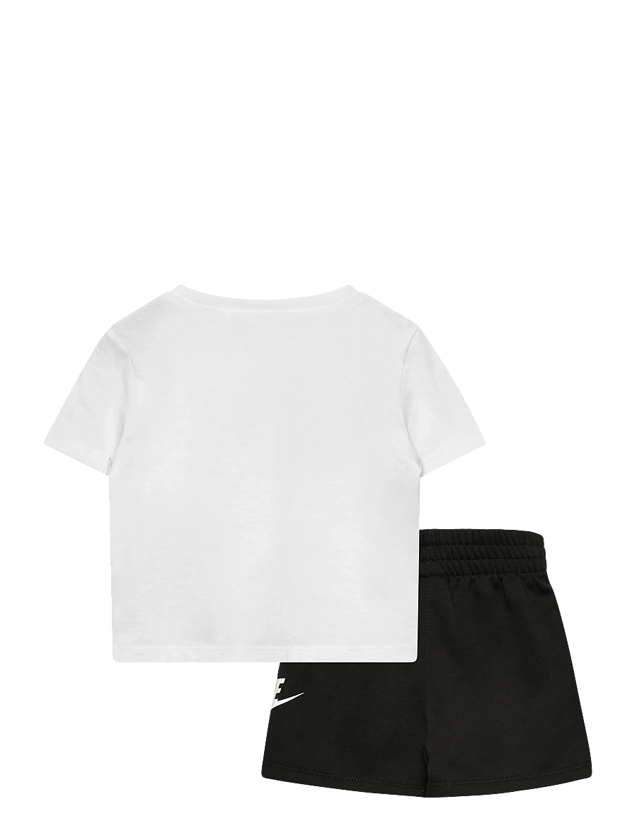 Nike - NIKE CLUB TEE & SHORT SET - 2-teilige sets - black/white - 1