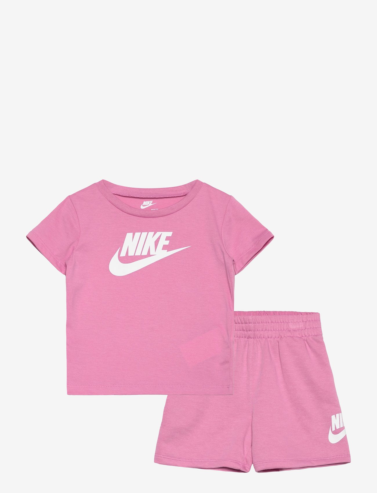 Nike - KS-KNIT SHORT SET - matchende sæt - magic flamingo - 0