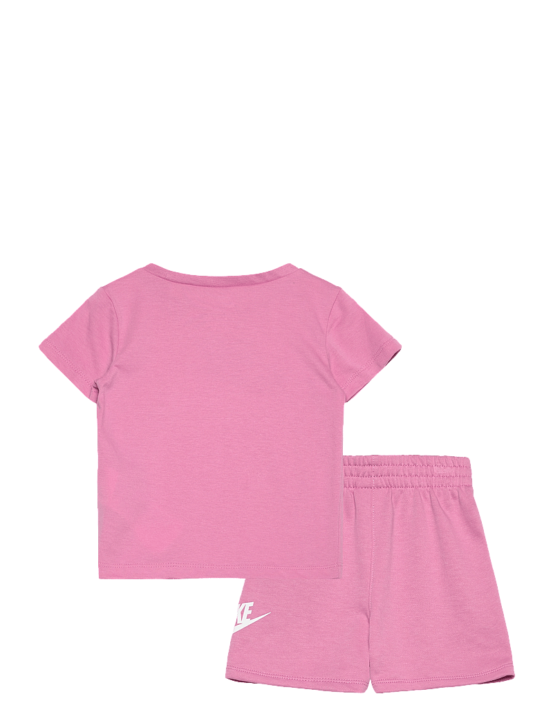 Nike - KS-KNIT SHORT SET - matchende sæt - magic flamingo - 1