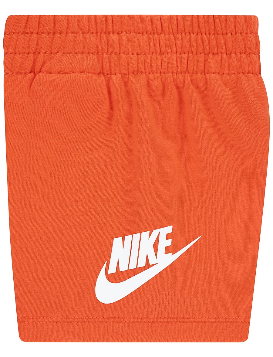 Nike - NIKE CLUB TEE & SHORT SET - matchende sæt - orange - 2