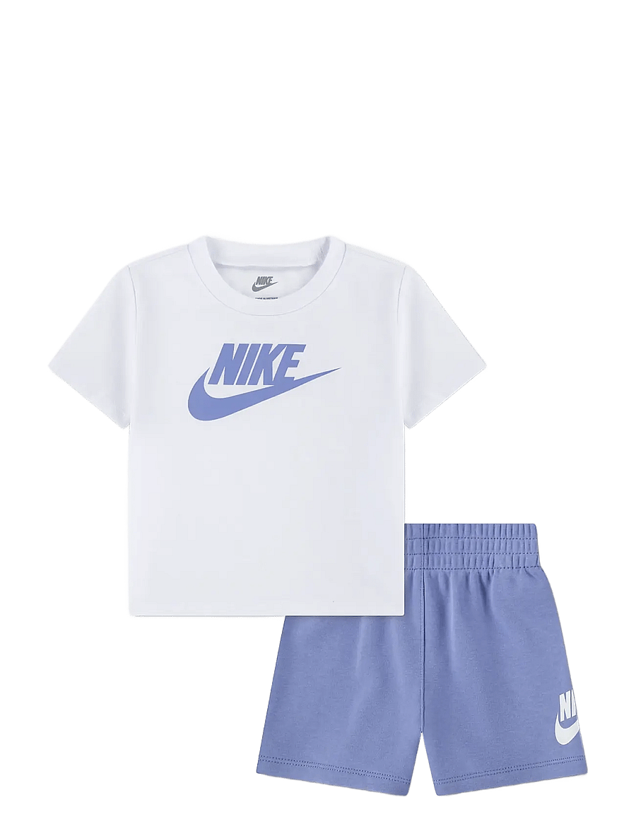 Nike - NIKE CLUB TEE & SHORT SET - 2-teilige sets - purple - 0