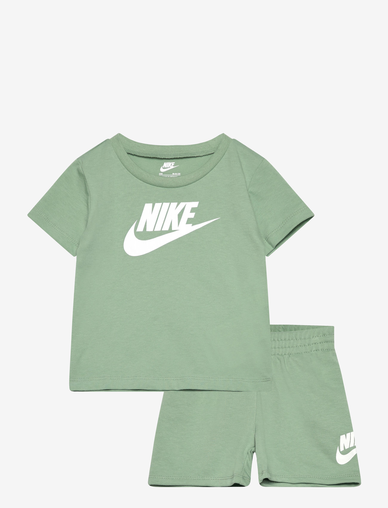 Nike - NKN CLUB TEE & SHORT SET - 2-piece sets - steam - 0