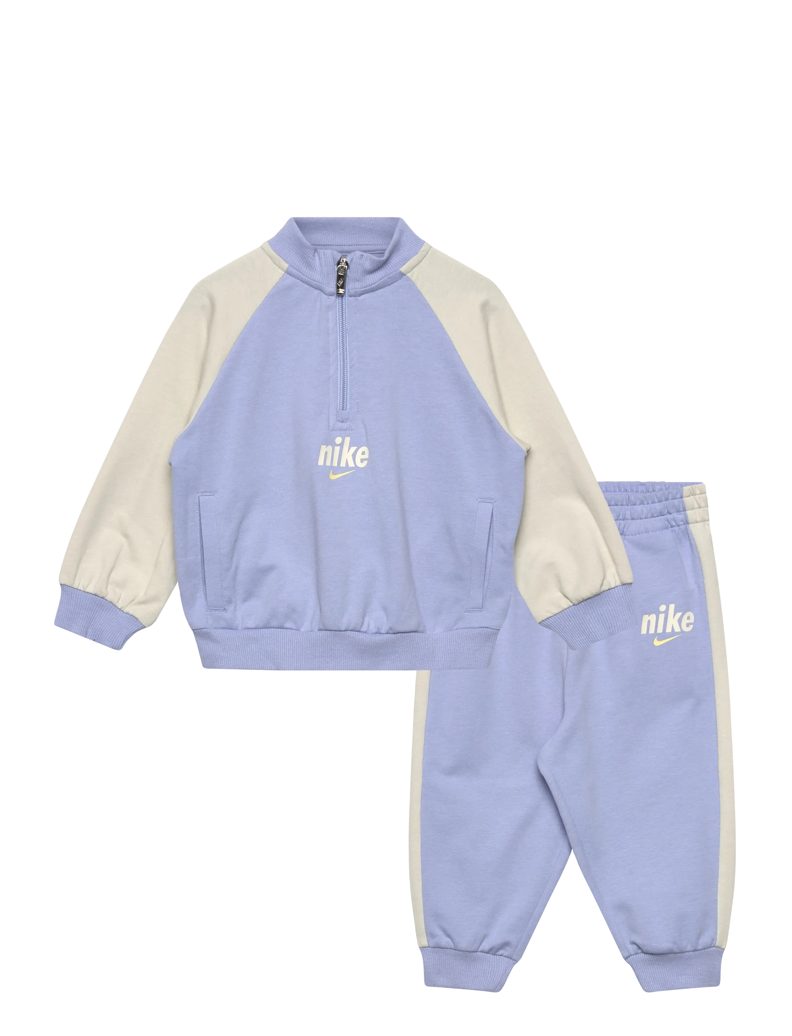 T8-FRENCH TERRY PANT SET - COBALT BLISS