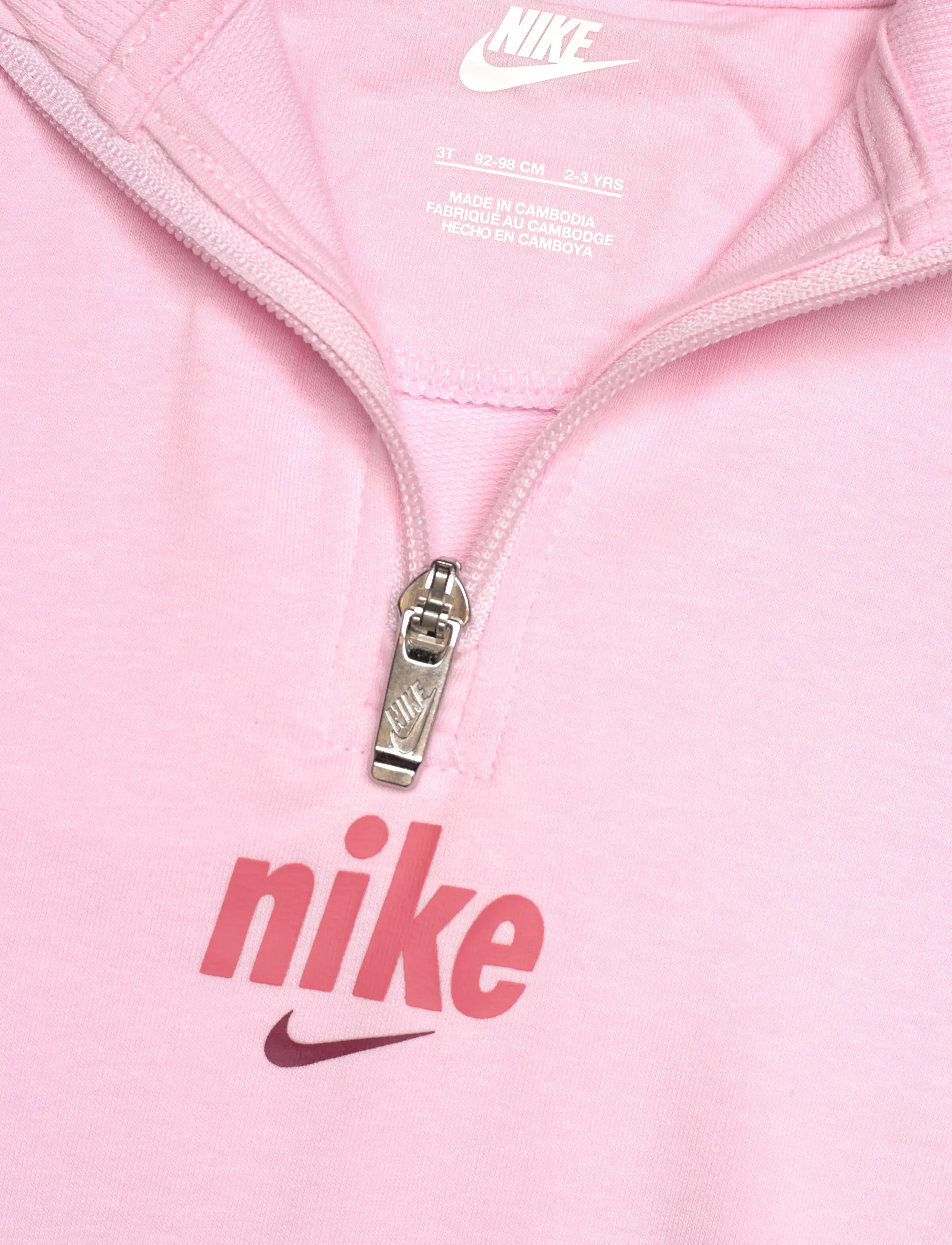 Nike - T8-FRENCH TERRY PANT SET - pink foam - 2