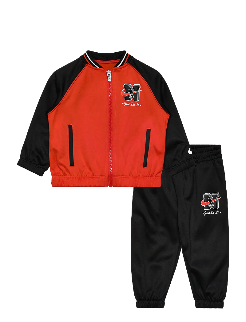Nike - RE-TRICOT SET - trainingsanzug - black - 0