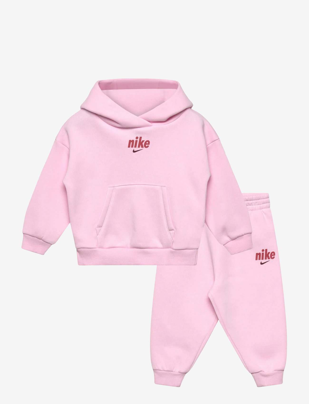 Nike - F8-FLEECE PANT SET - trainingsanzug - pink foam - 0
